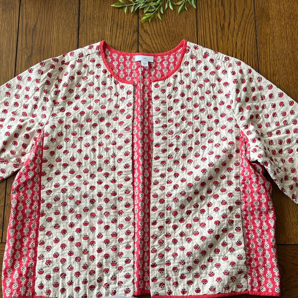 J Jill Quilted Jacket